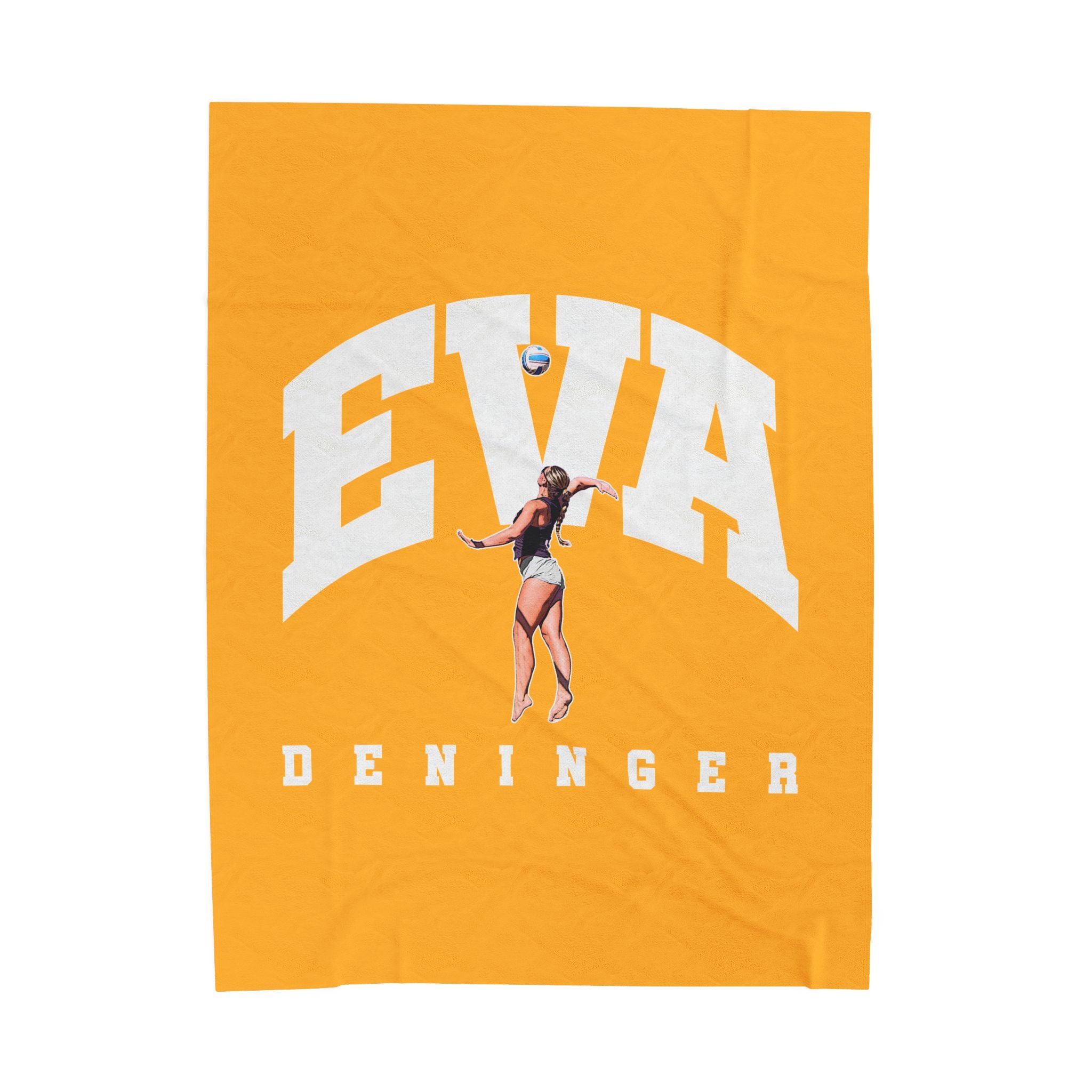 Eva Deninger Velveteen Plush Blanket