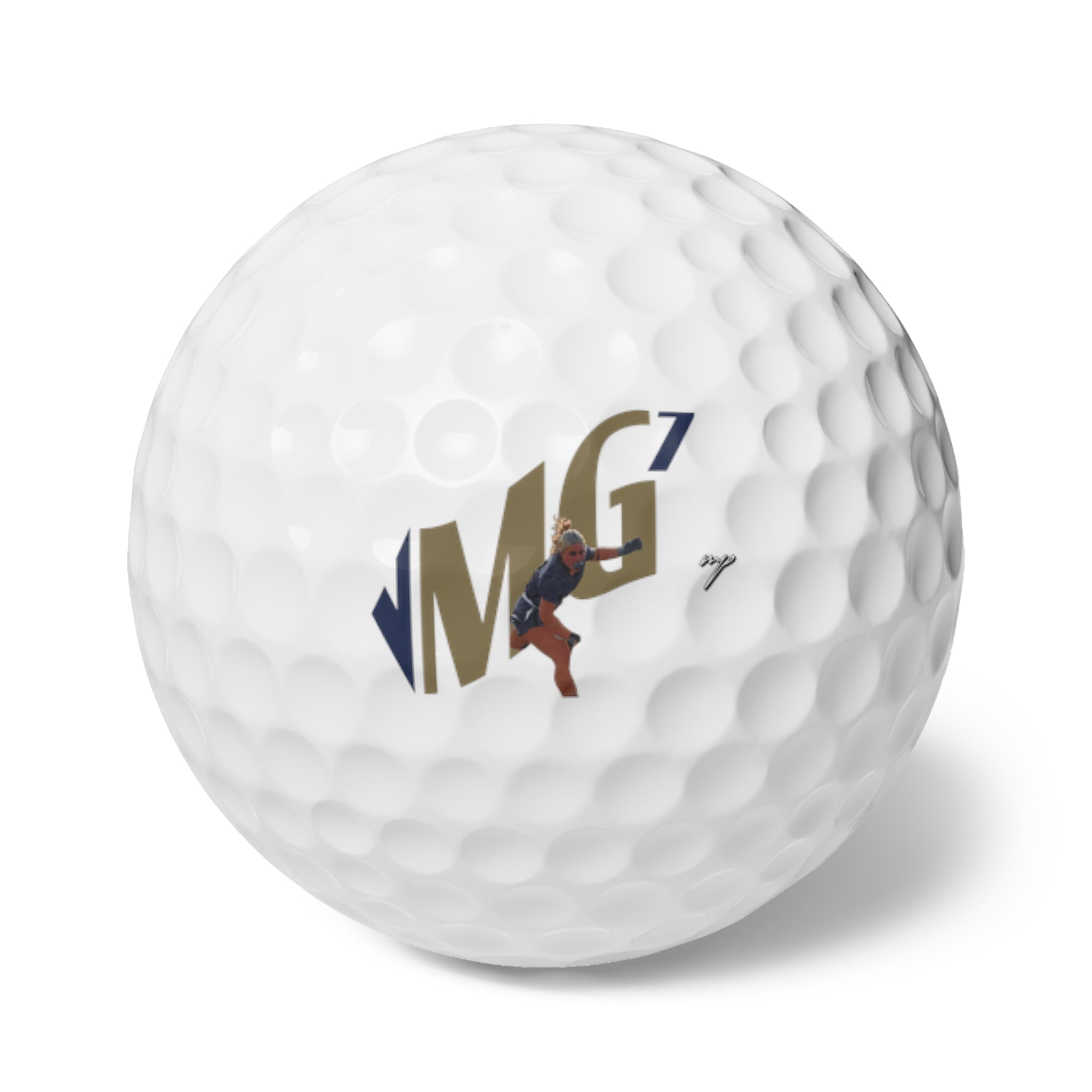 Morgan Gregory Golf Balls, 6pc