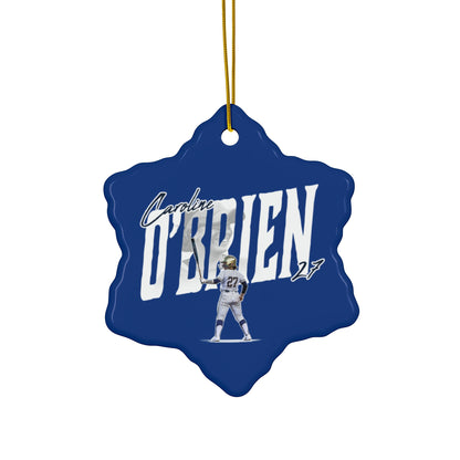 Caroline O'Brien Ceramic Ornament