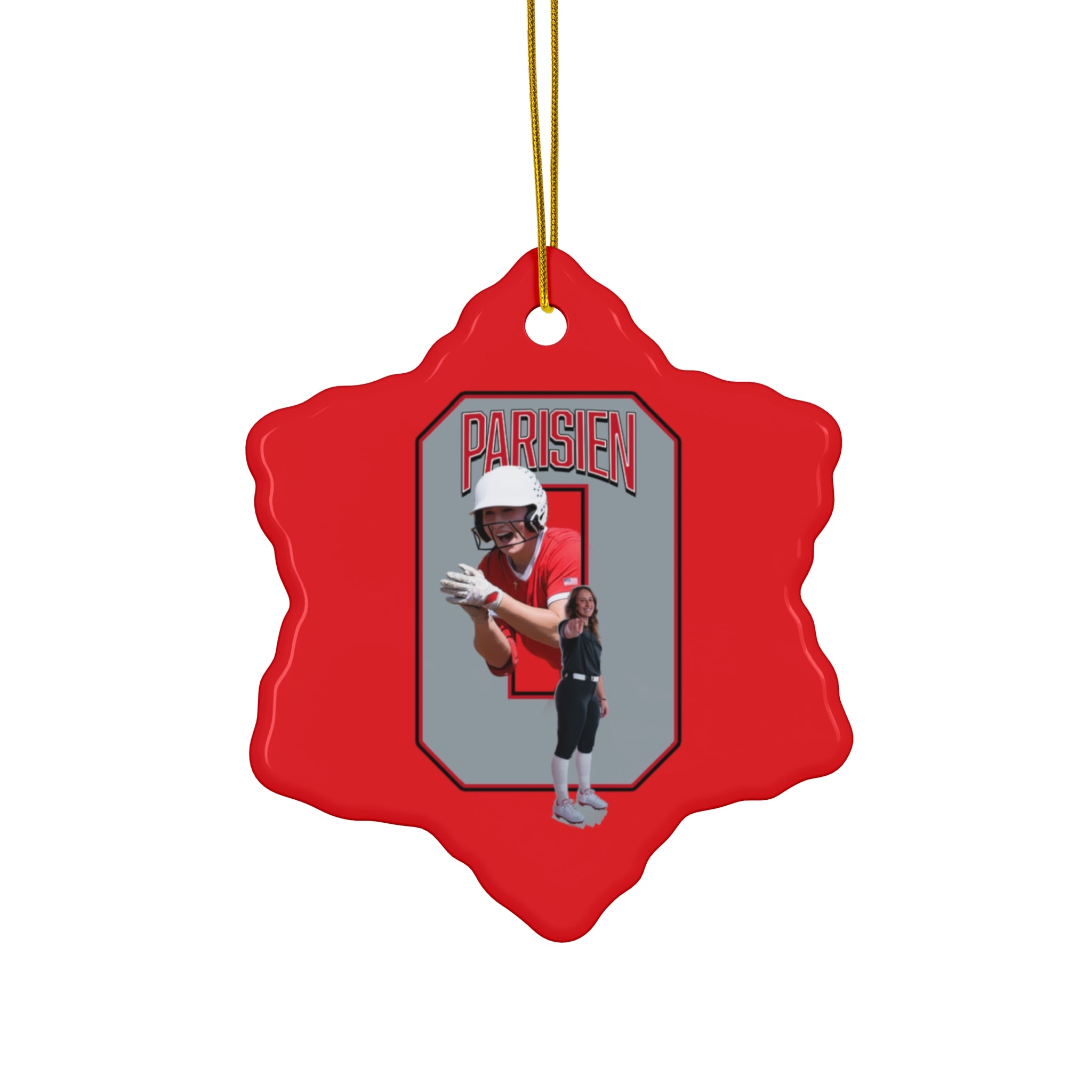Hadley Parisien Ceramic Ornament