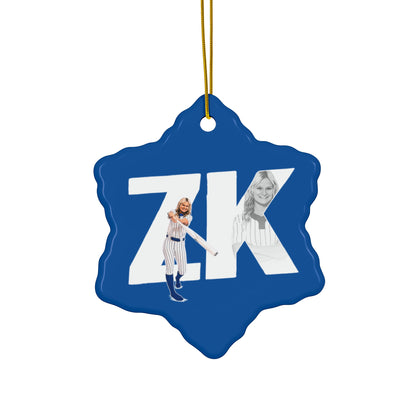 Zoey Greenwood Ceramic Ornament