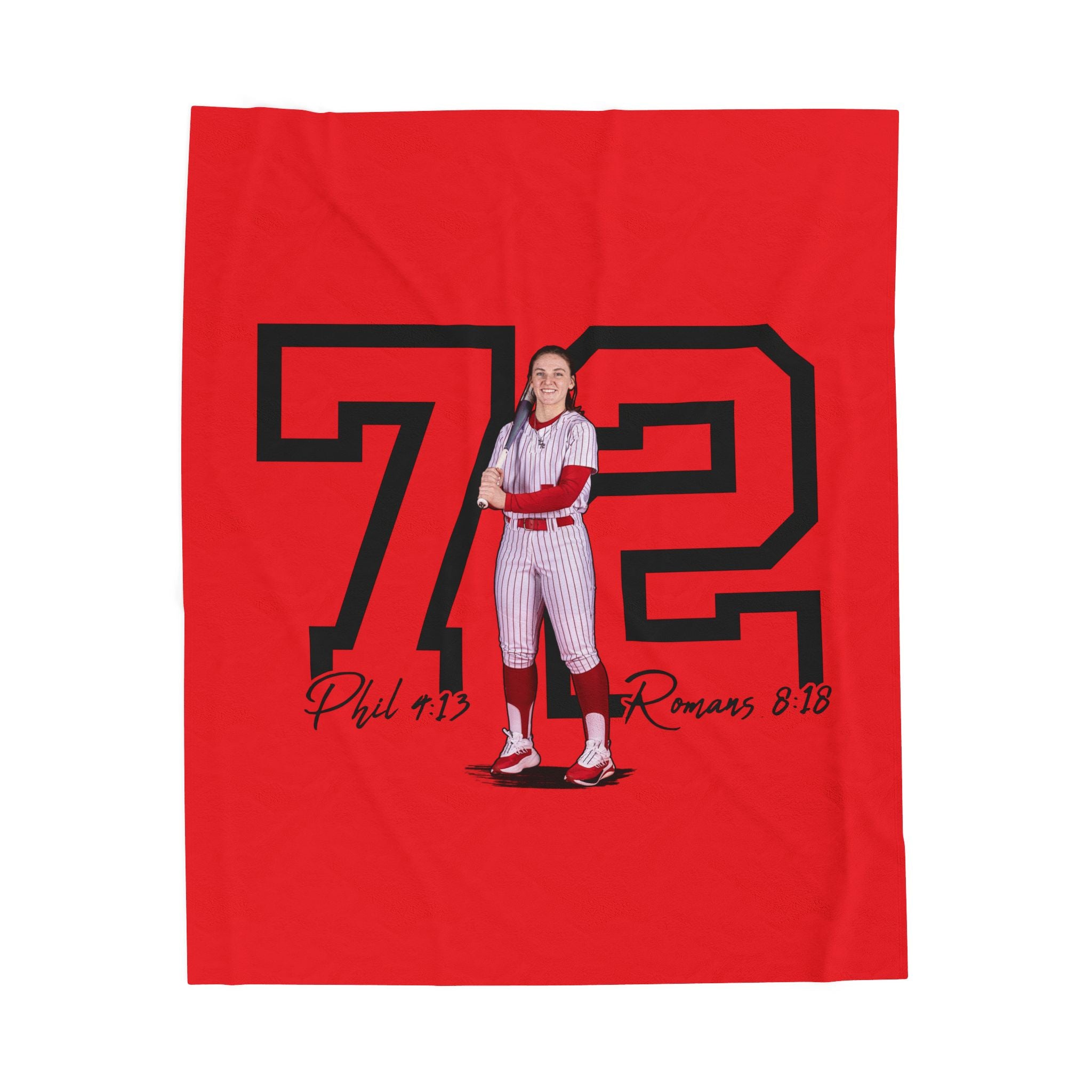 Carlie Muhlbach Velveteen Plush Blanket