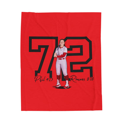 Carlie Muhlbach Velveteen Plush Blanket