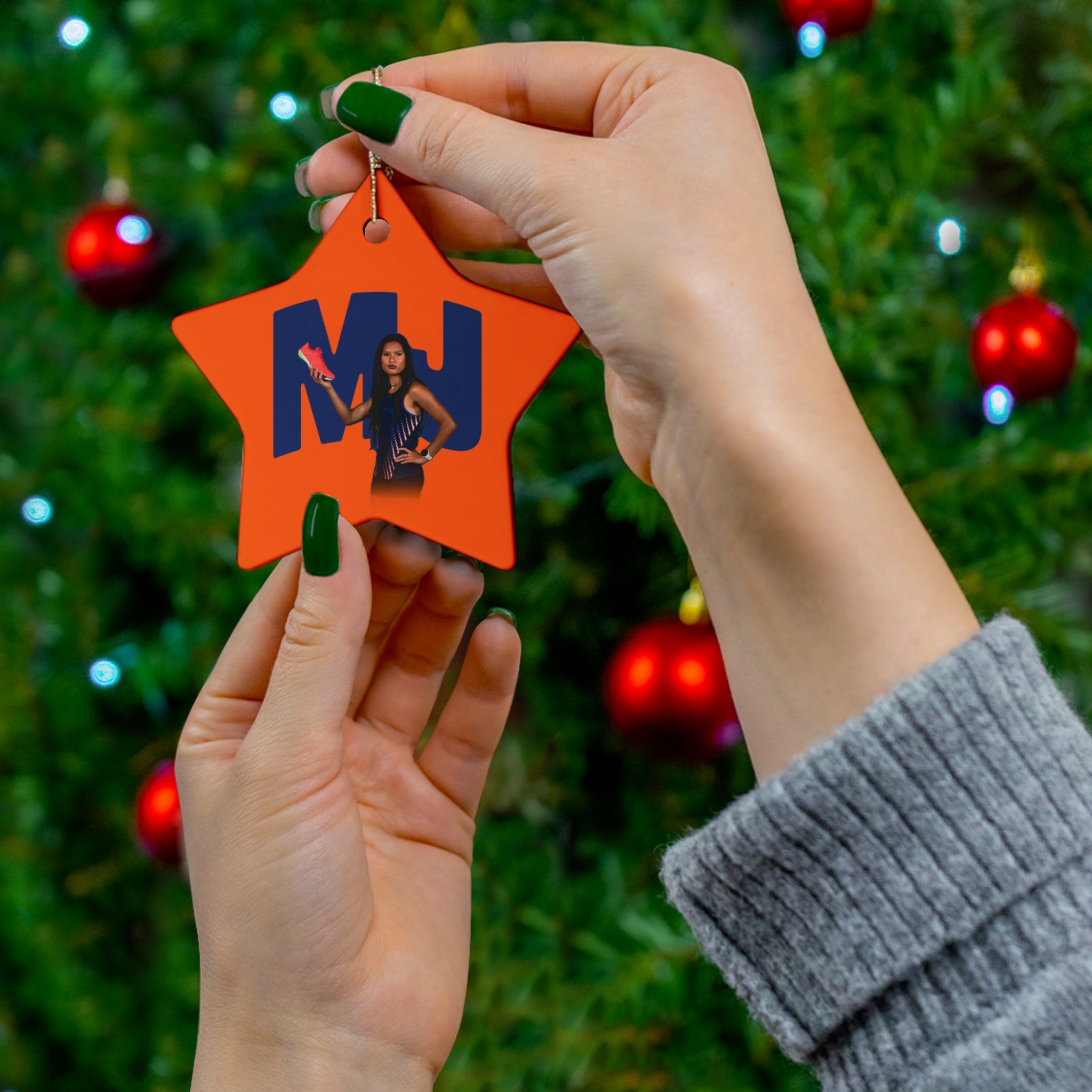 Maria Ringhand Ceramic Ornament