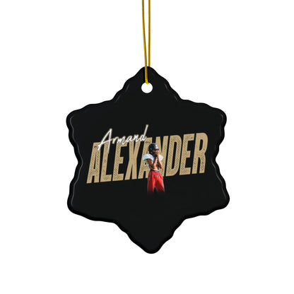 Armand Alexander Ceramic Ornament