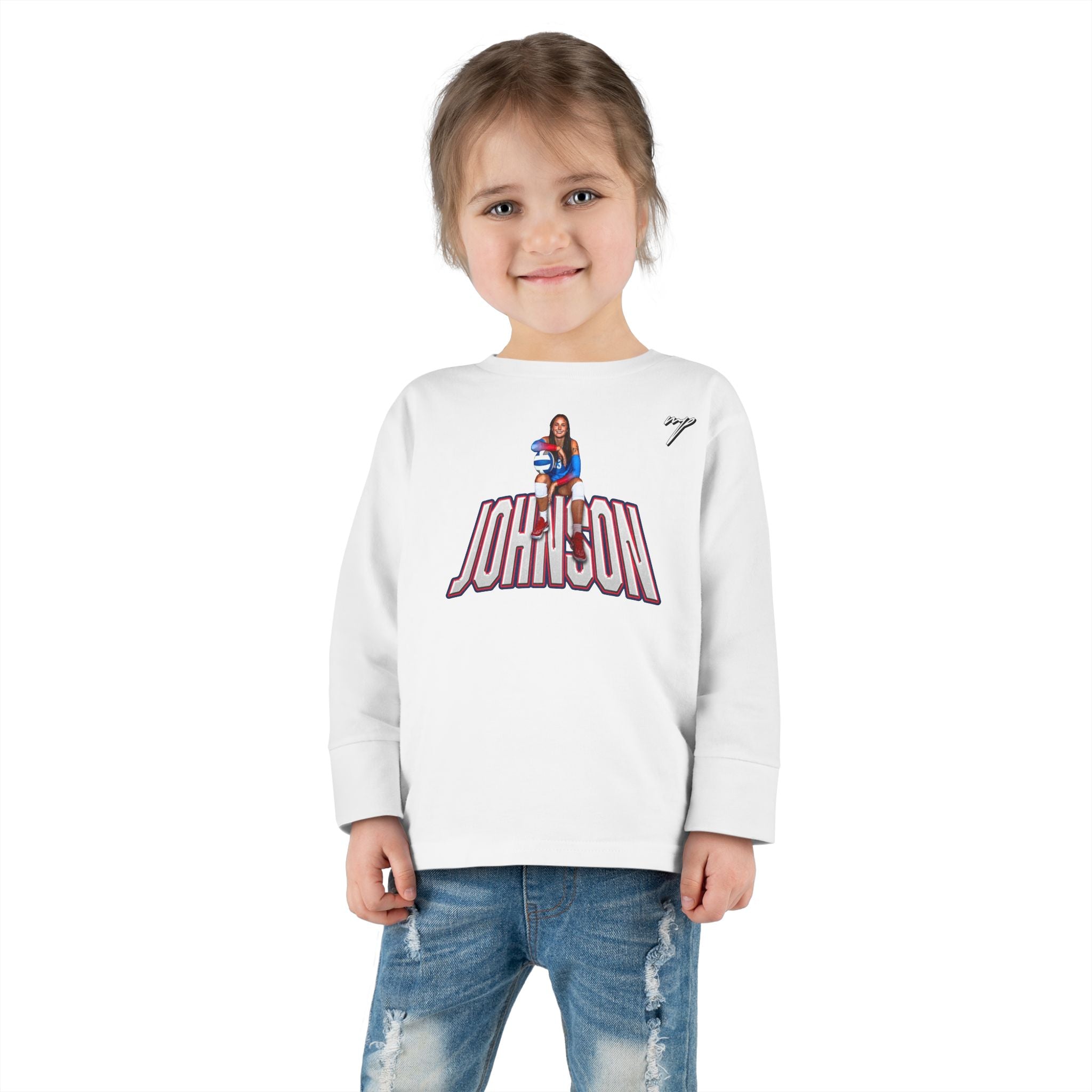 Melia Johnson Toddler Long Sleeve Tee