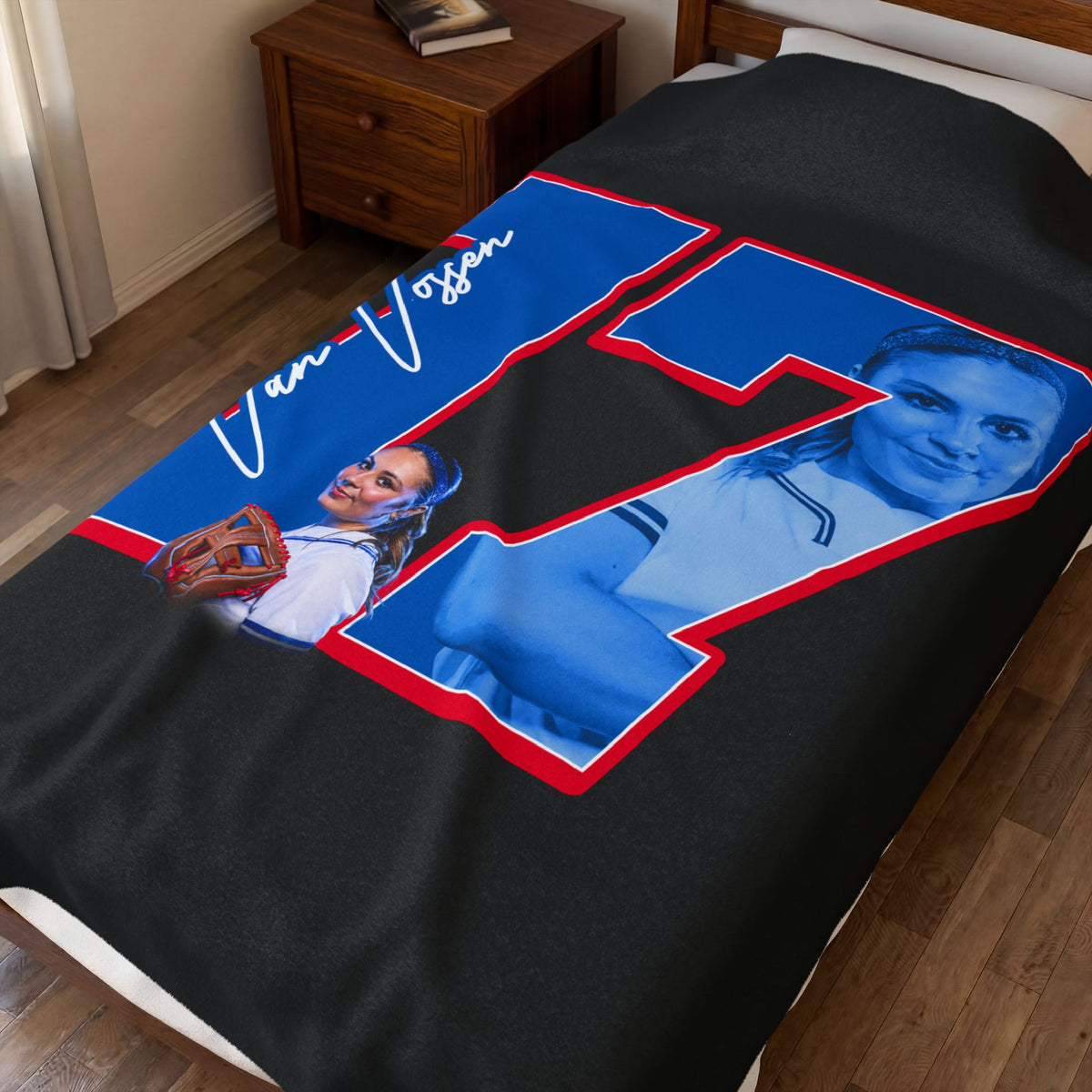 Makayla Van Vossen Velveteen Plush Blanket