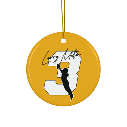 Larry Milton Ceramic Ornament