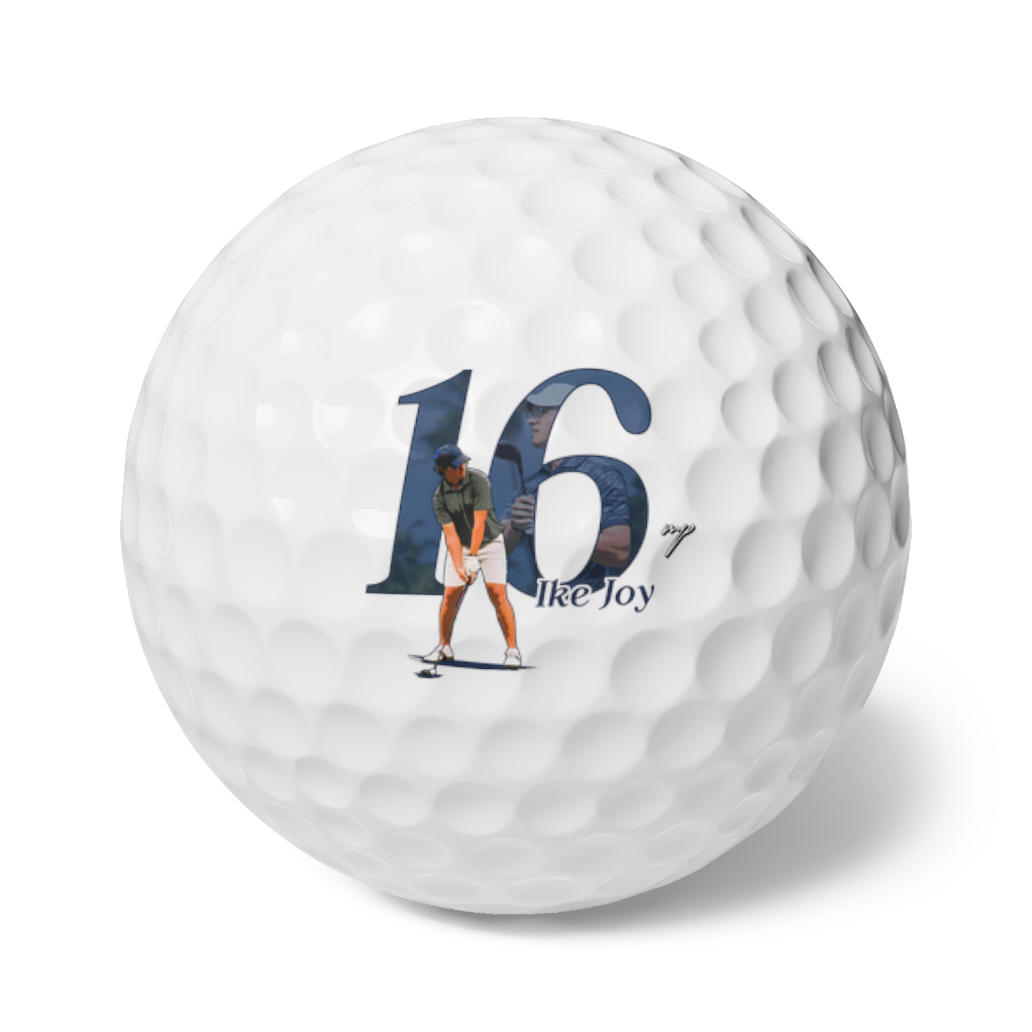 Ike Joy Golf Balls, 6pc