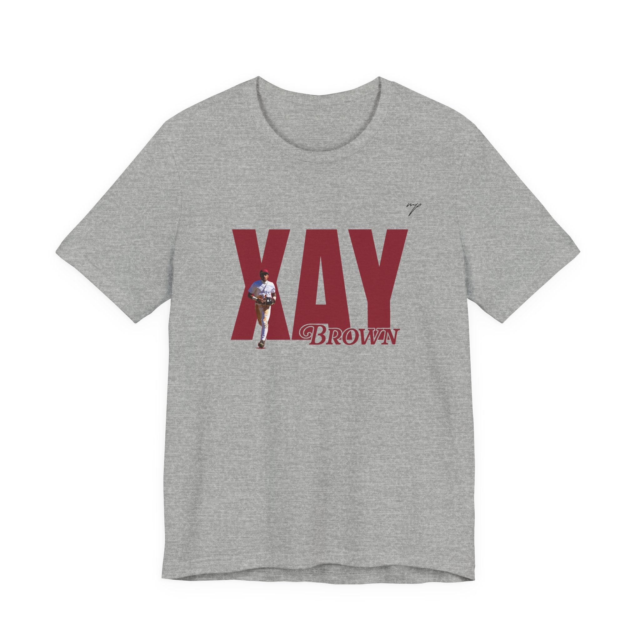 Xay Brown Graphic Tee
