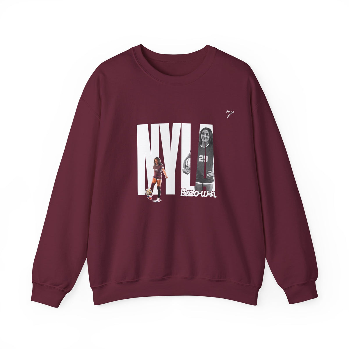 Nyla Brown Crewneck