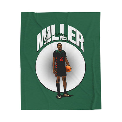Larenz Miller Velveteen Plush Blanket