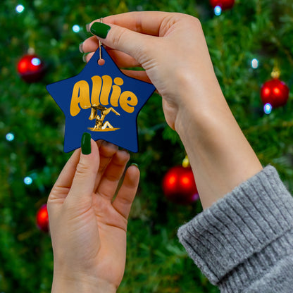 Allie Call Ceramic Ornament