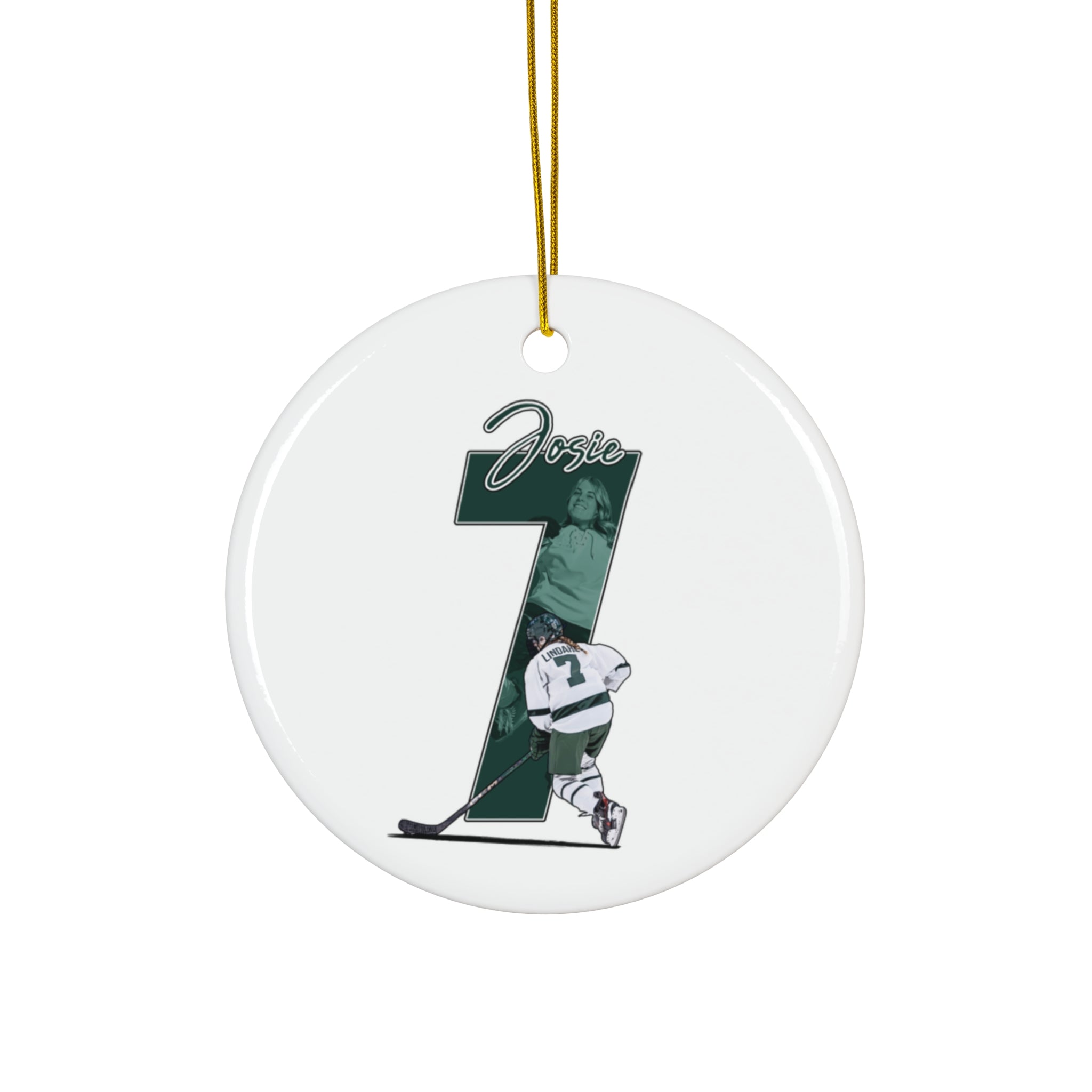 Josie Lindahl Ceramic Ornament