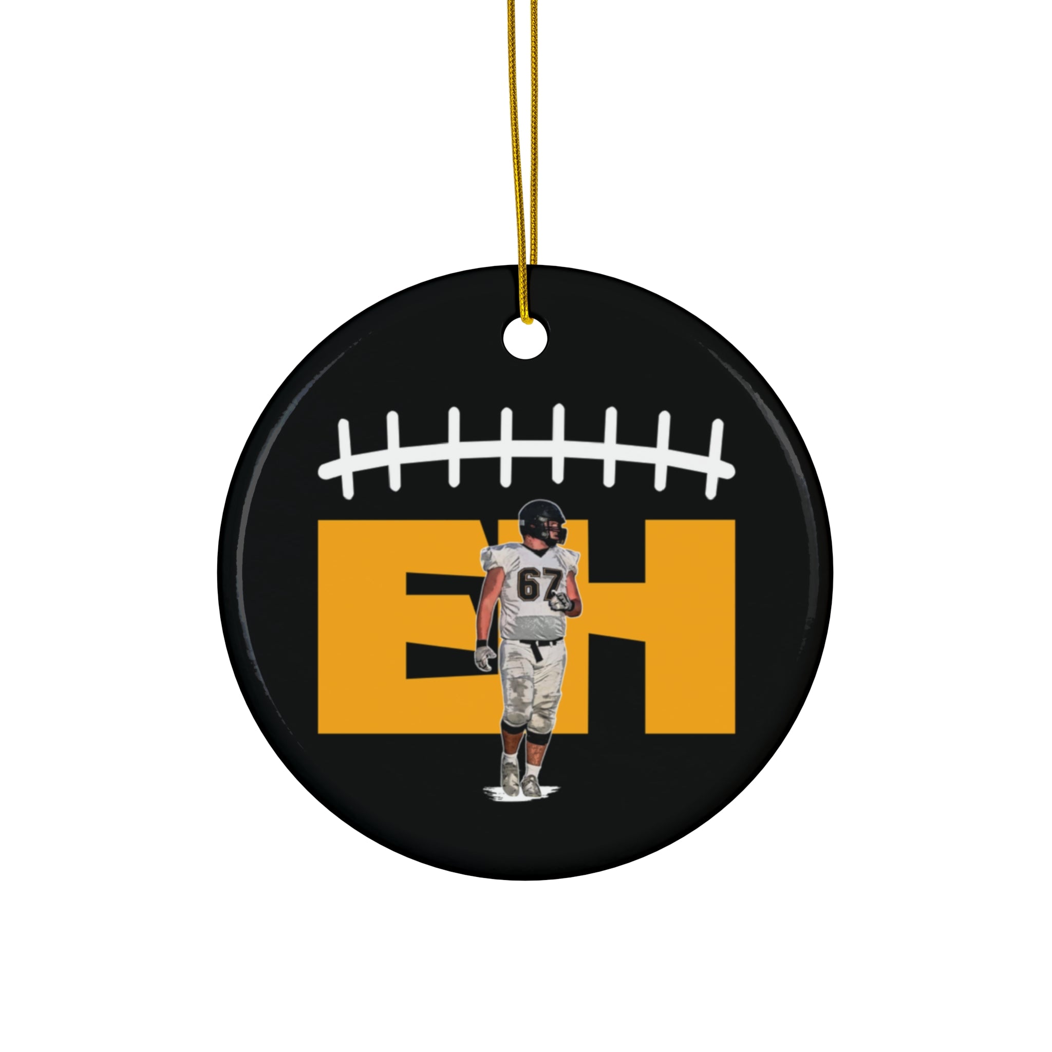 Ethan Hooyer Ceramic Ornament