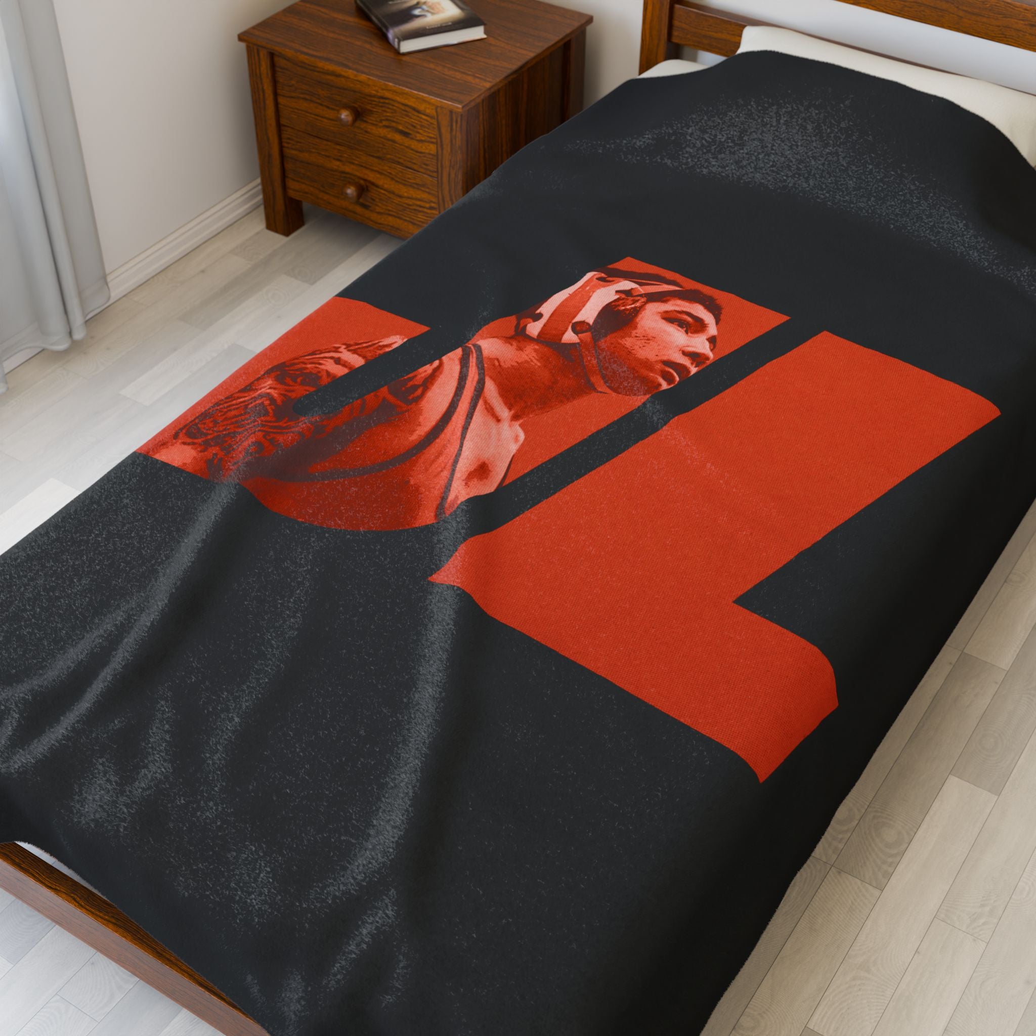 Jeff Lopez Velveteen Plush Blanket