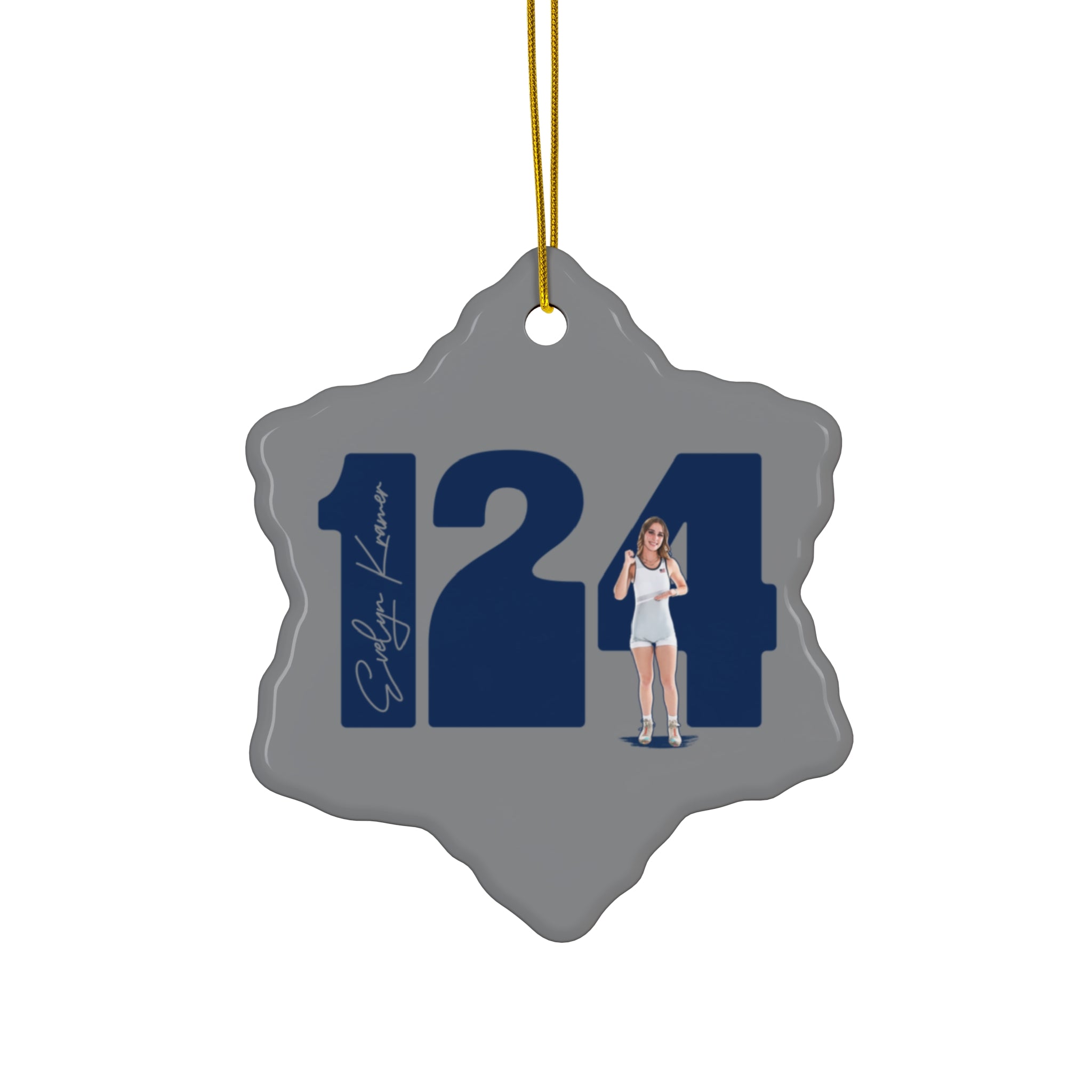 Evelyn Kramer Ceramic Ornament