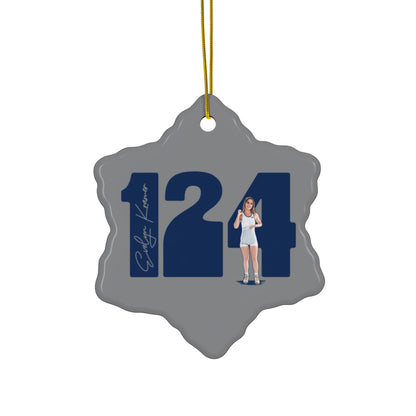 Evelyn Kramer Ceramic Ornament