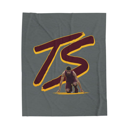 Timmy Snyder Velveteen Plush Blanket