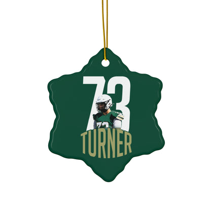 Hunter Turner Ceramic Ornament