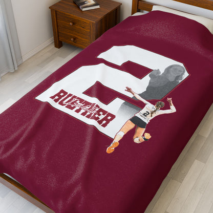 Isabella Ruether Velveteen Plush Blanket