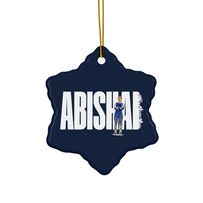 Abishai Corey Ceramic Ornament