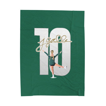 Juliet Galla Velveteen Plush Blanket