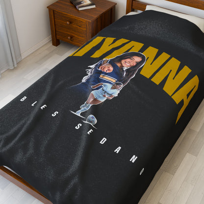 Aiyanna Robles Sedano Velveteen Plush Blanket
