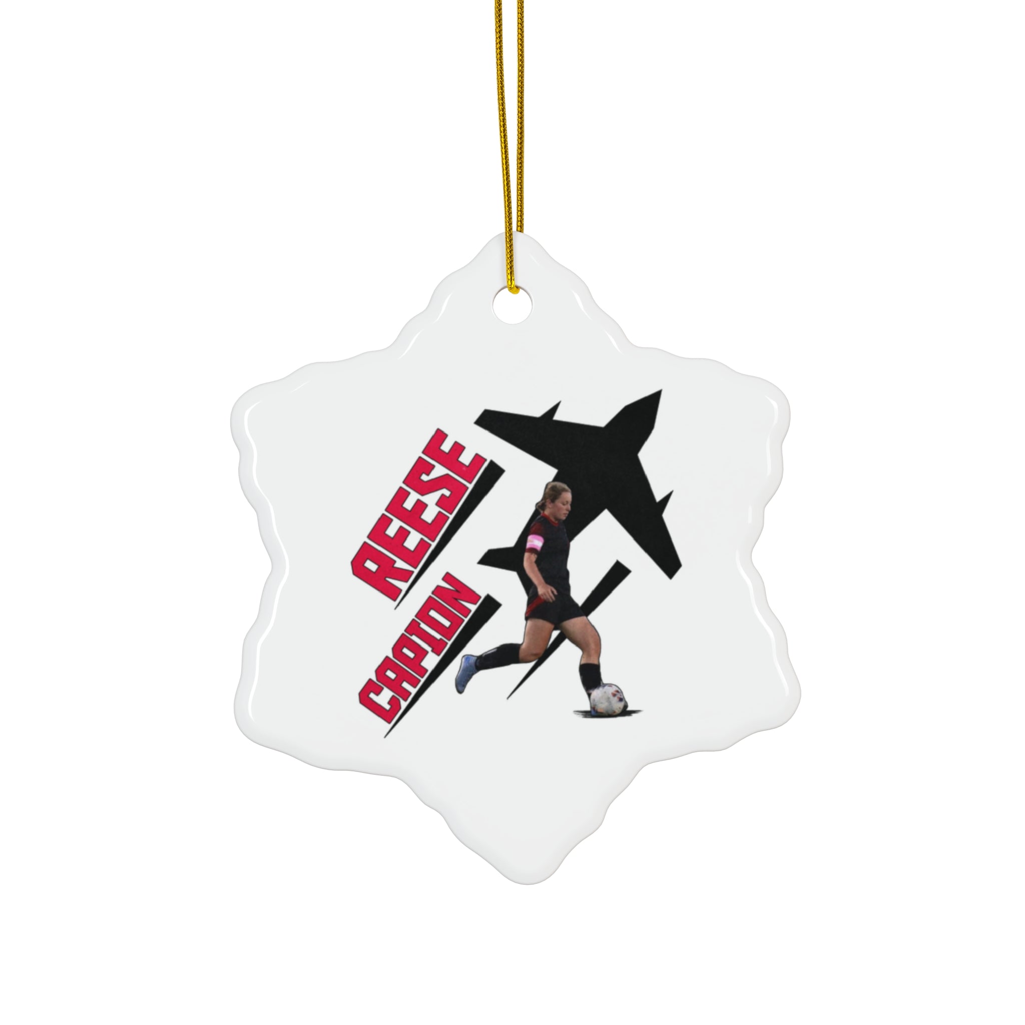 Reese Capion Ceramic Ornament