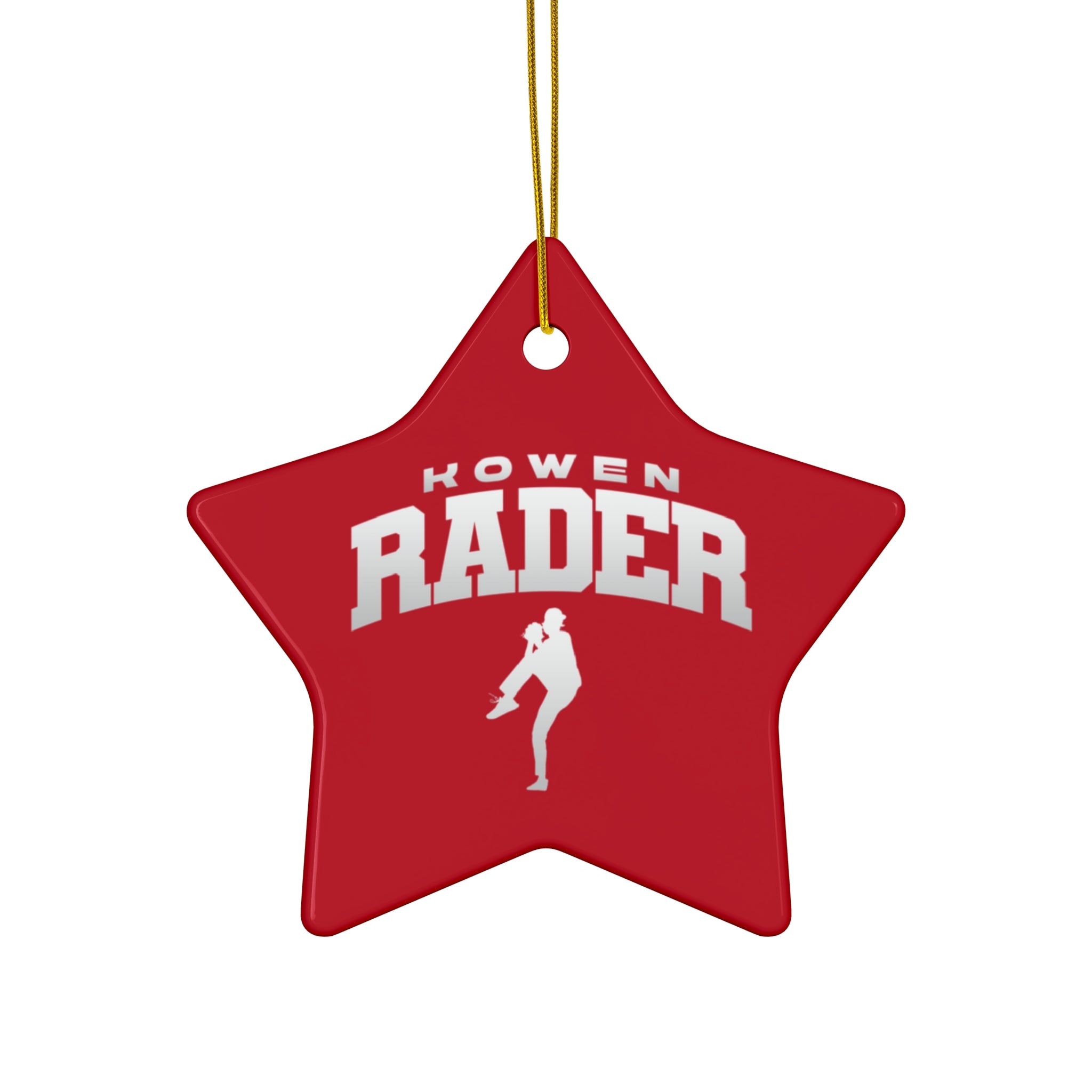 Kowen Rader Ceramic Ornament