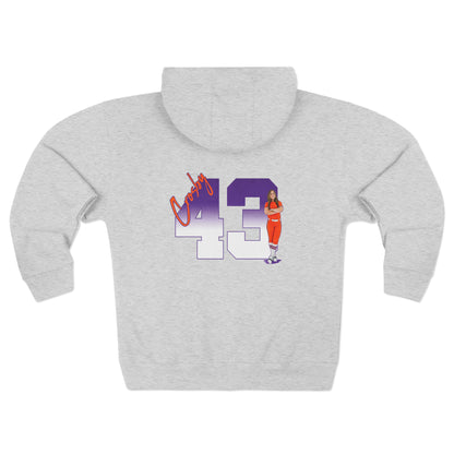 Keira Crosby Double-Sided Zip Hoodie