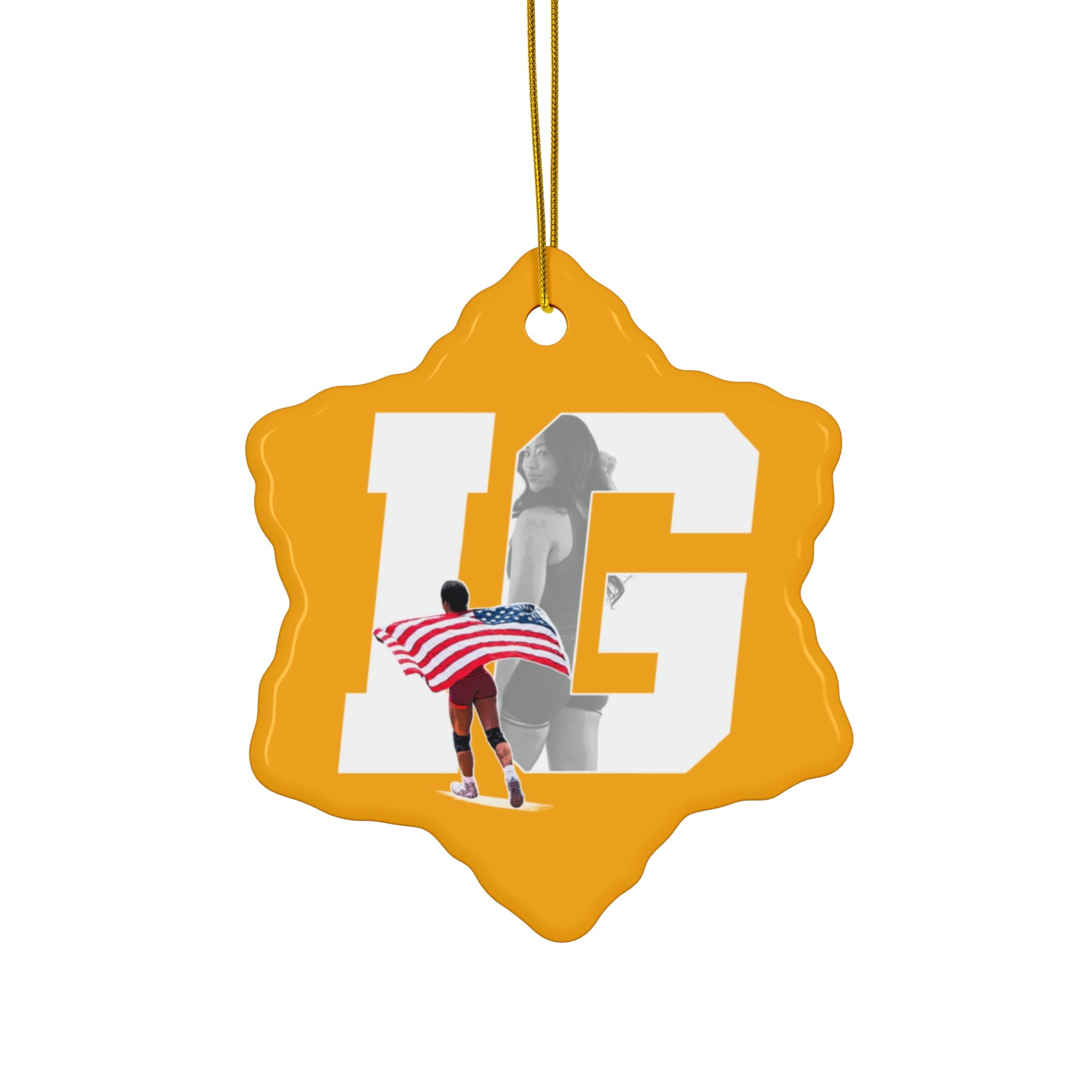 Isabella Marie Gonzales Ceramic Ornament