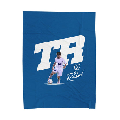 Tyler Rowland Velveteen Plush Blanket