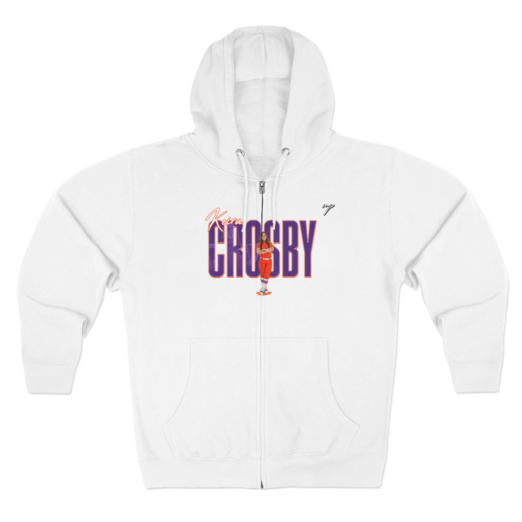 Keira Crosby Double-Sided Zip Hoodie