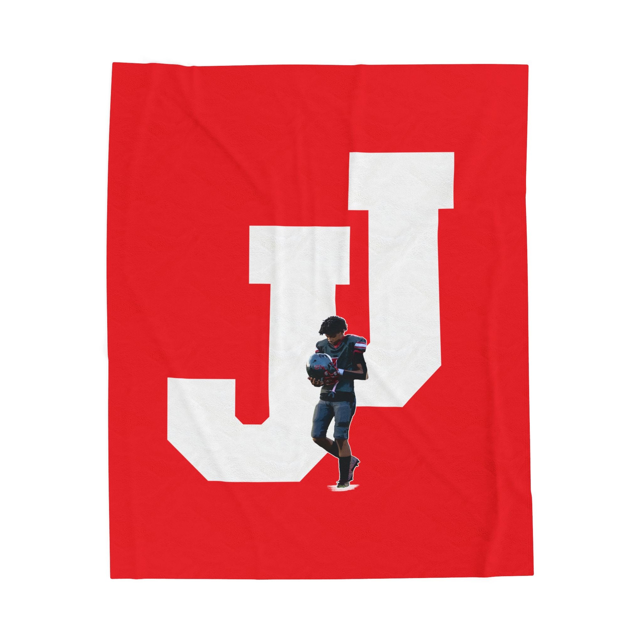 Jayden Jones Velveteen Plush Blanket