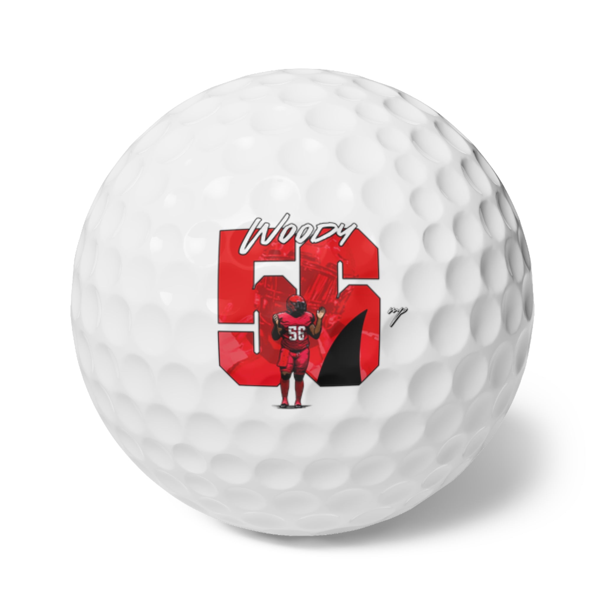 Aric Harris Golf Balls, 6pc