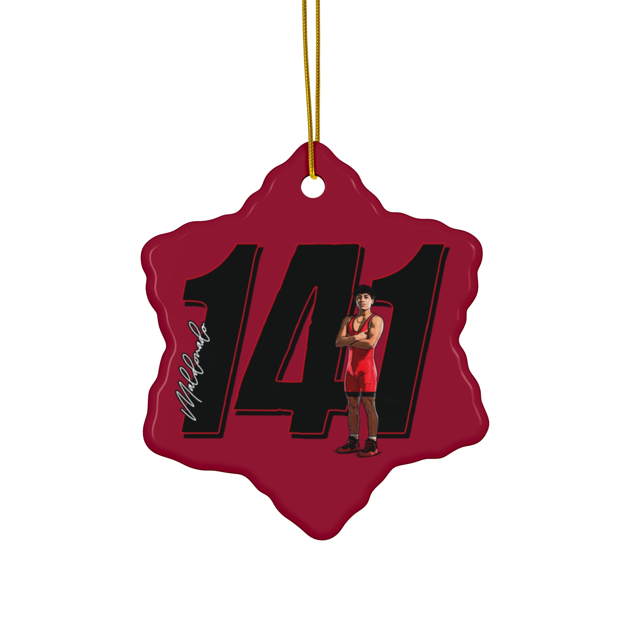 Matthew Maldonado Ceramic Ornament