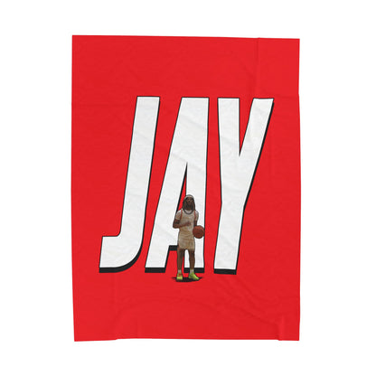 Jeremiah Hall Velveteen Plush Blanket
