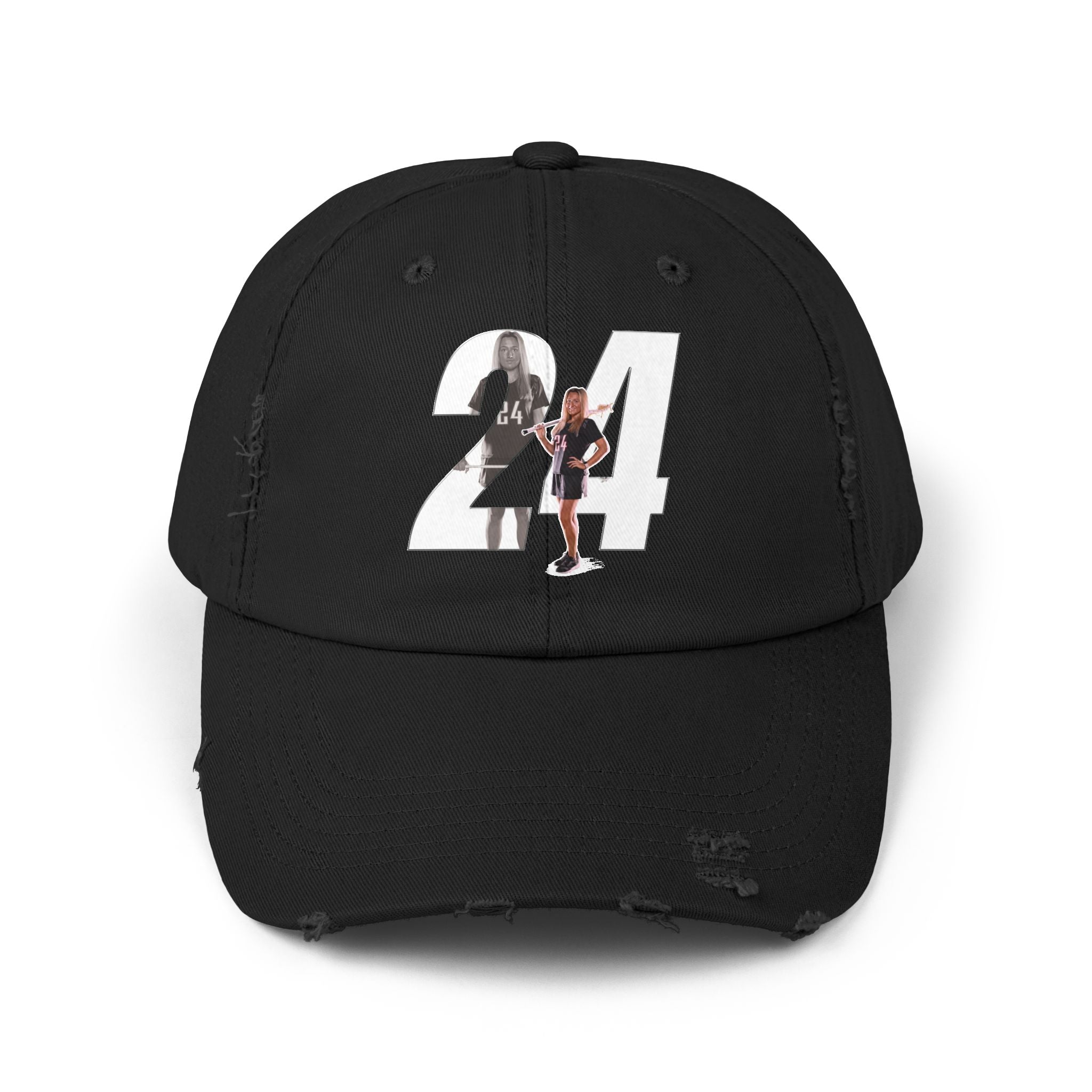 Olivia Ritchie Distressed Dad Cap