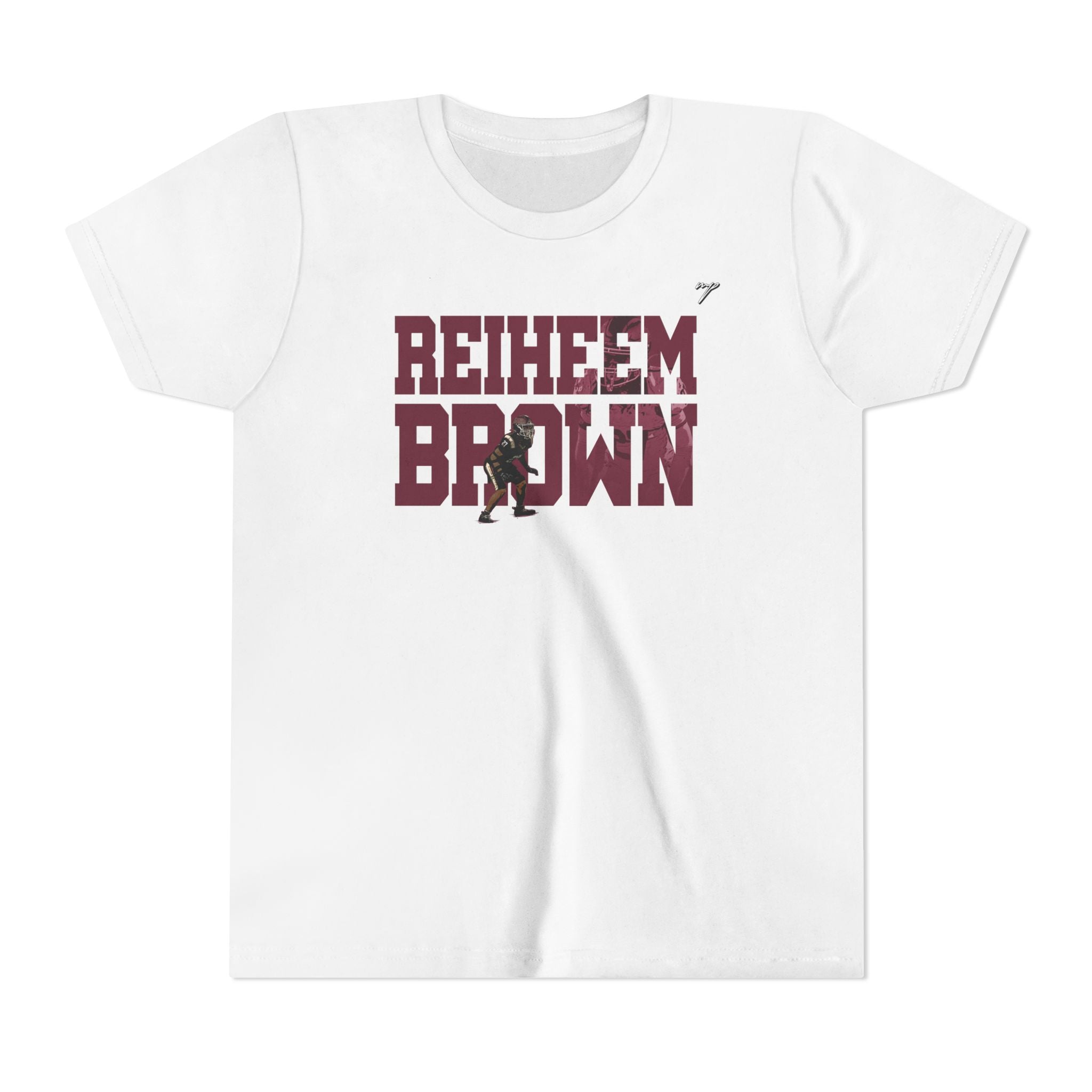 Reiheem Brown Youth Graphic Tee