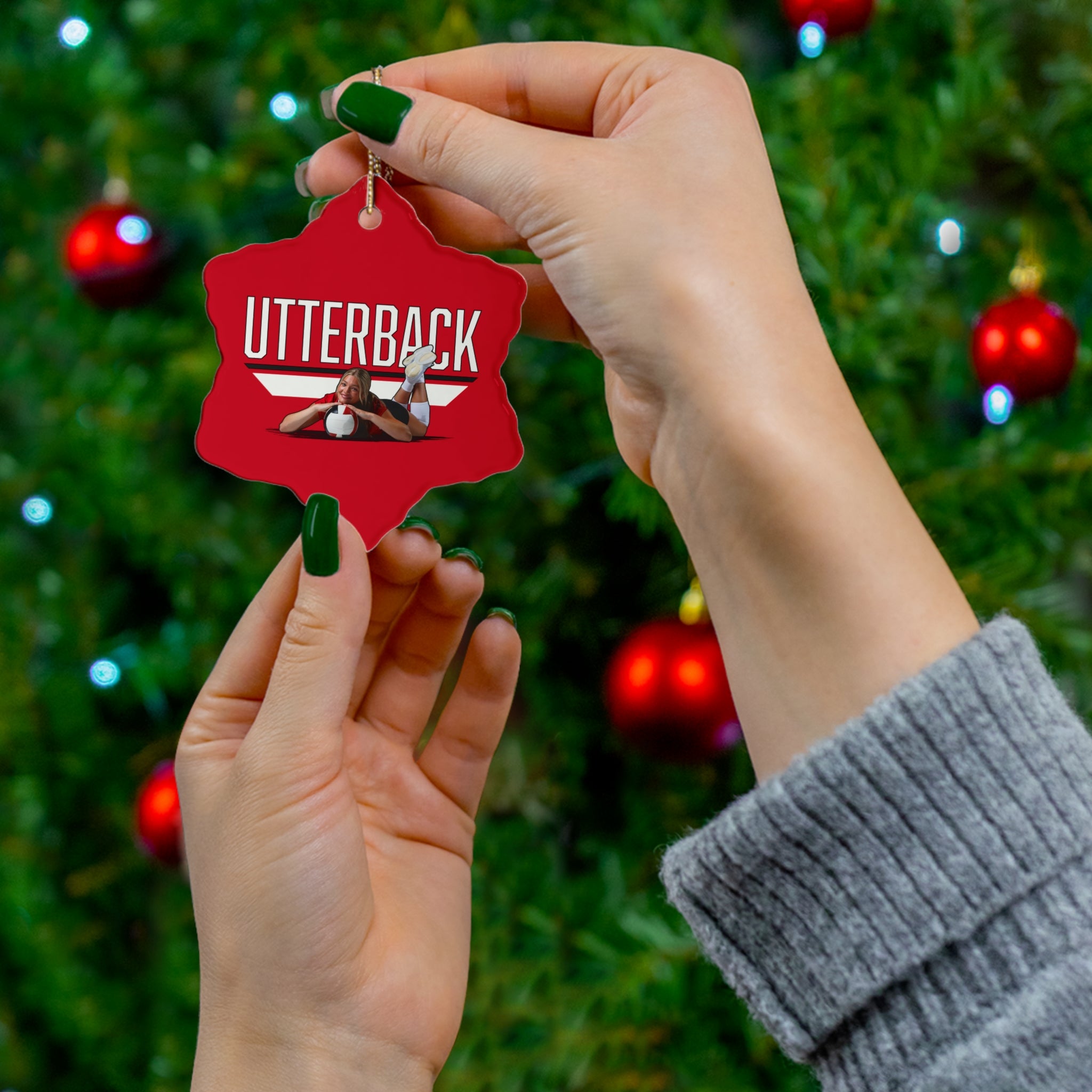 Ava Utterback Ceramic Ornament