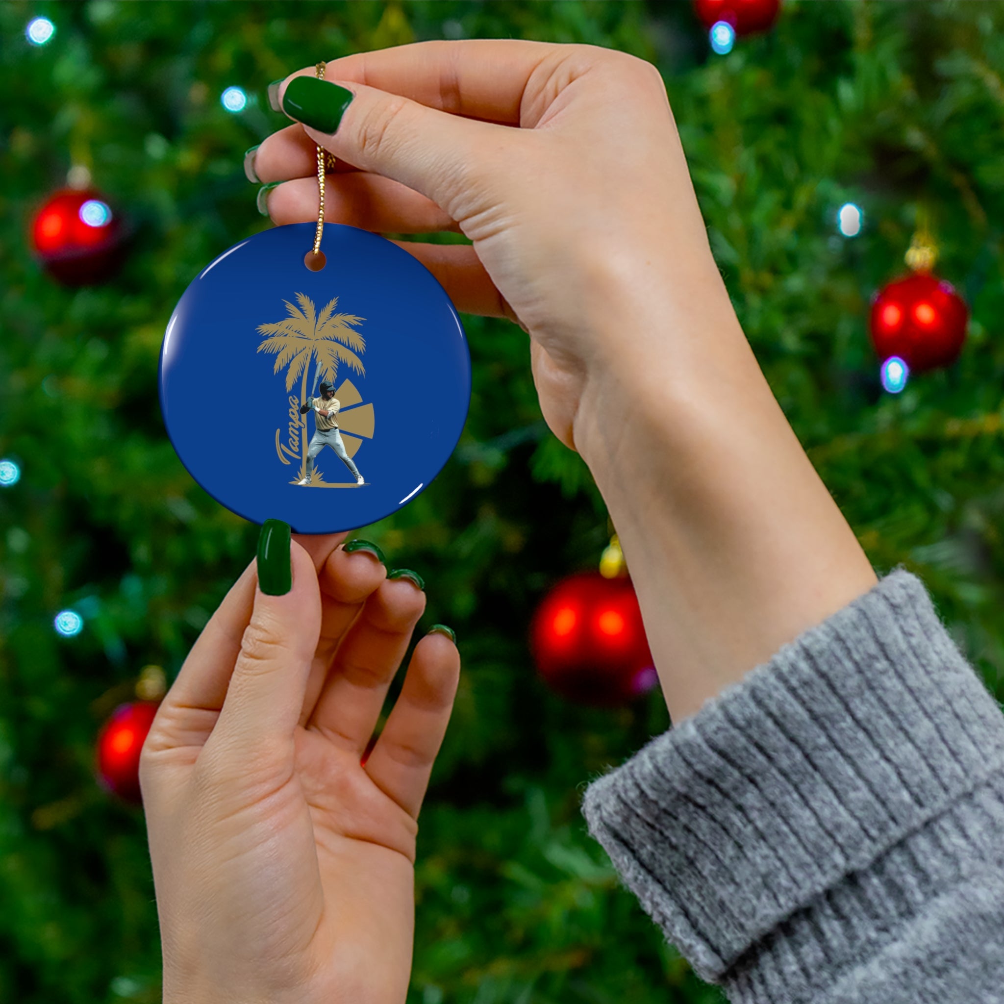 Nathan Betancourt Ceramic Ornament
