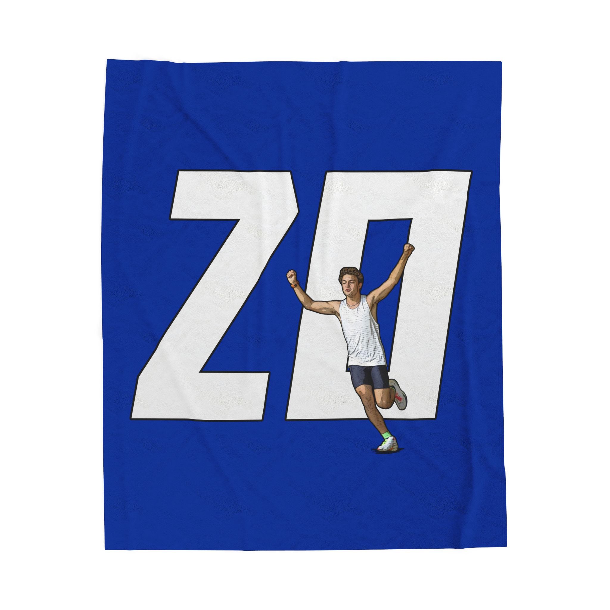 Lorenzo Lopes Velveteen Plush Blanket