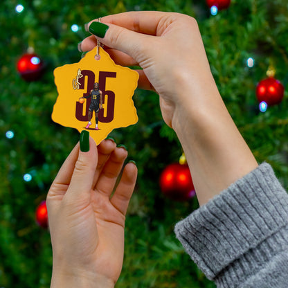 Gabe Springer Ceramic Ornament