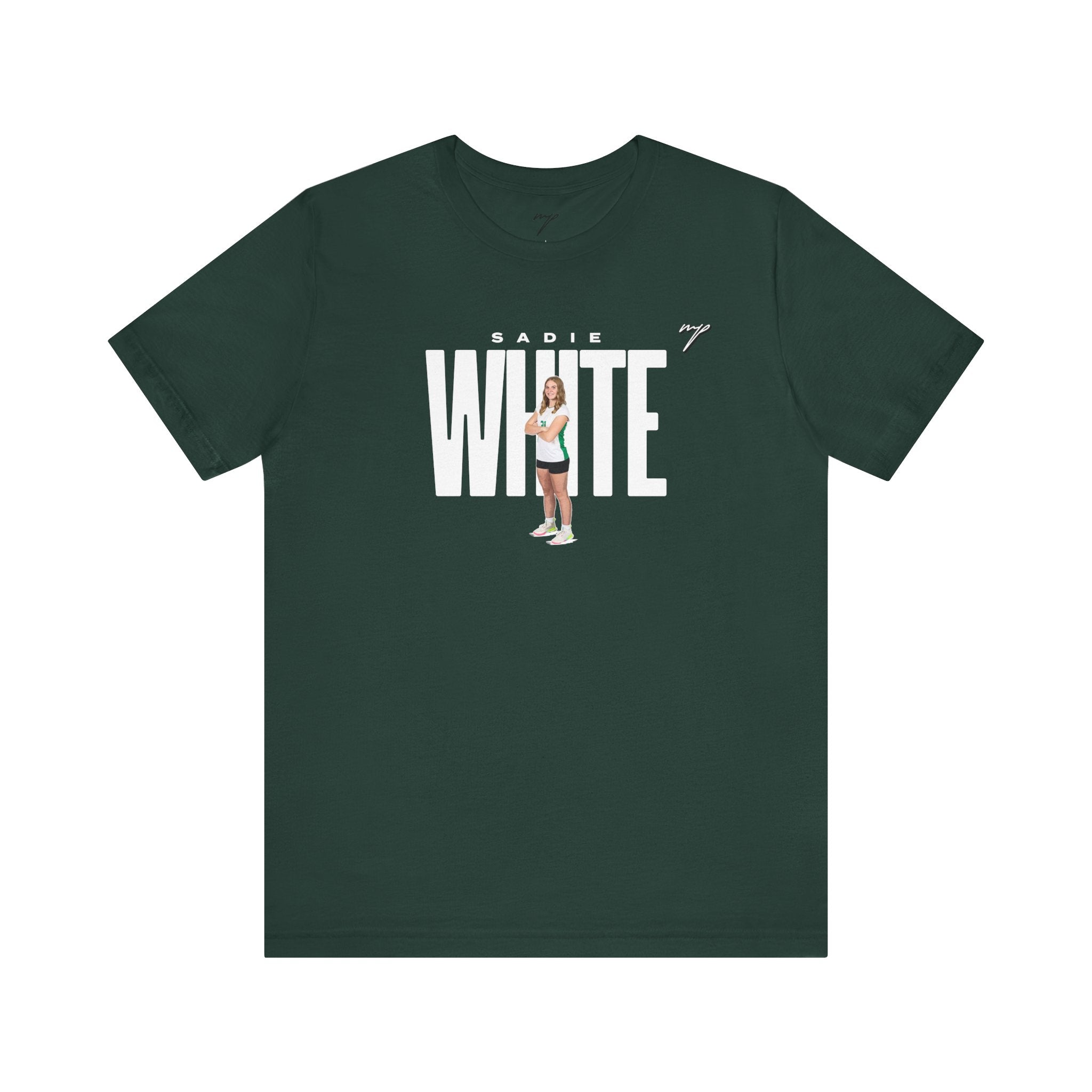 Sadie White Graphic Tee