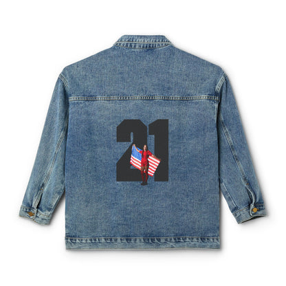 Briahna Gieger Denim Jacket