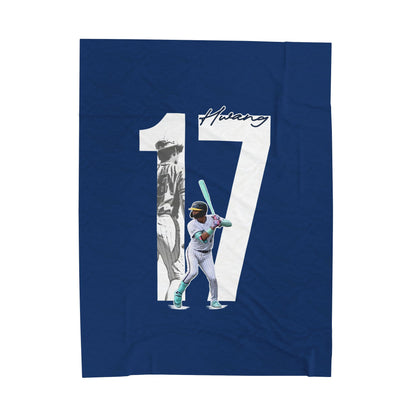 David Hwang Velveteen Plush Blanket