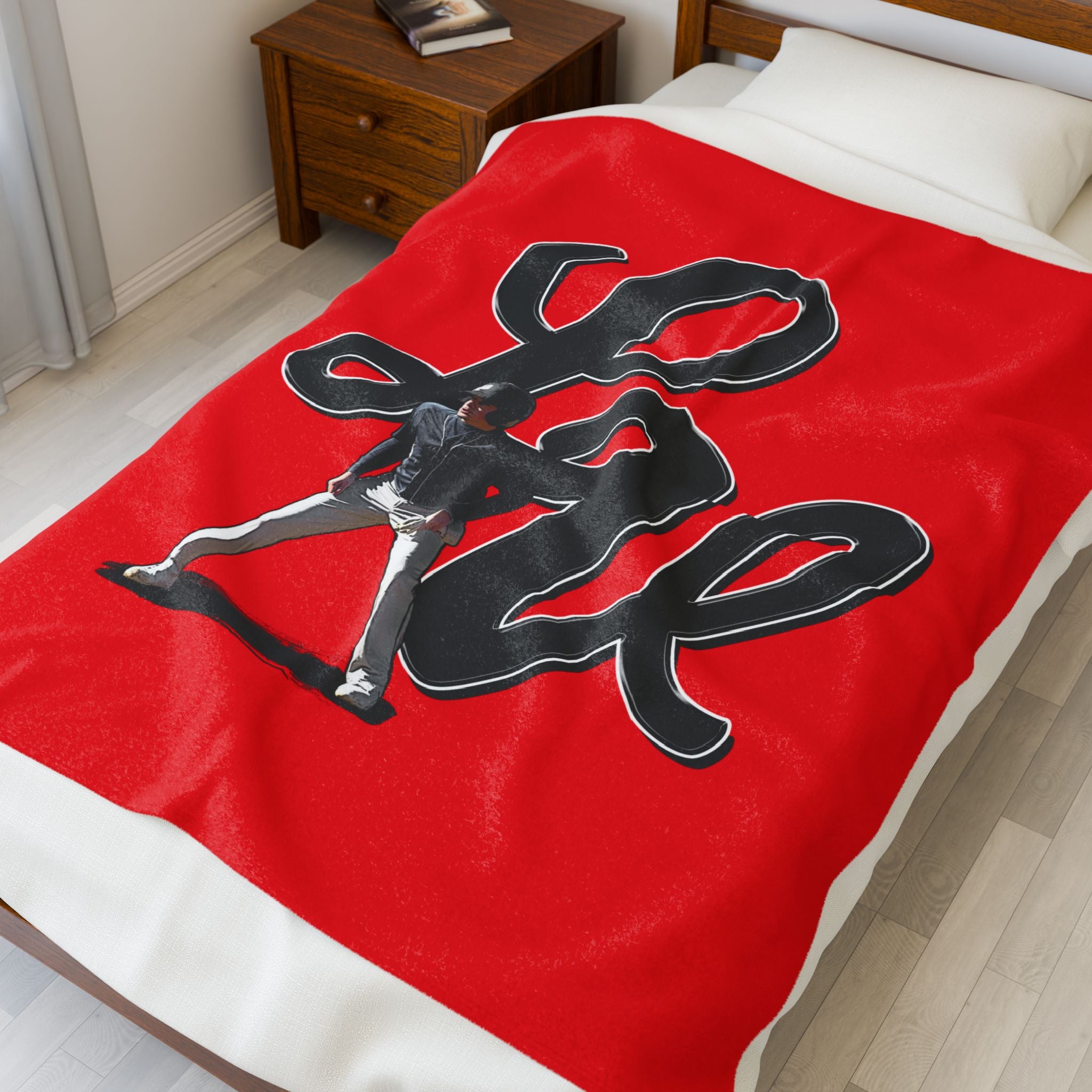 Luis Villegas Velveteen Plush Blanket