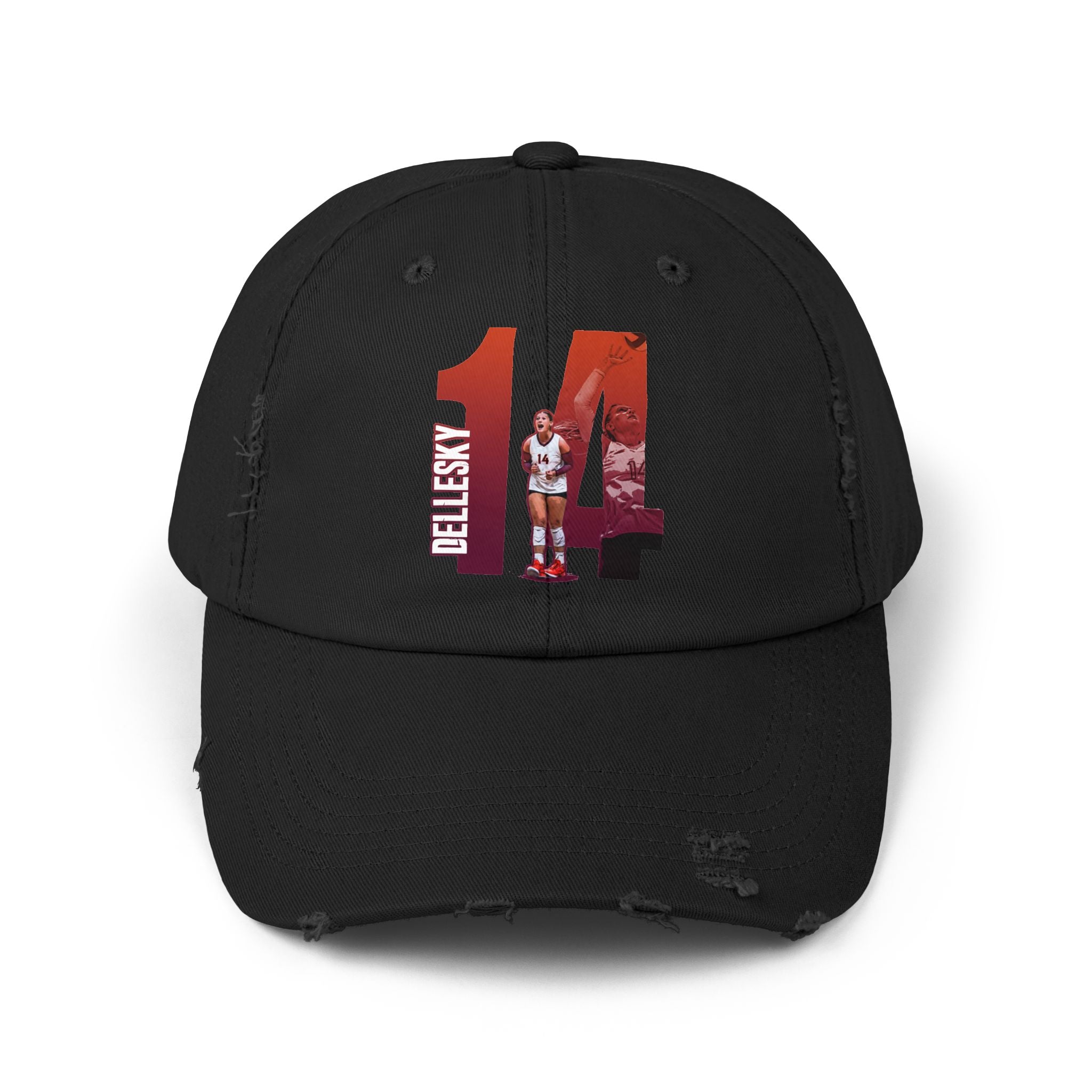 Erica Dellesky Distressed Dad Cap