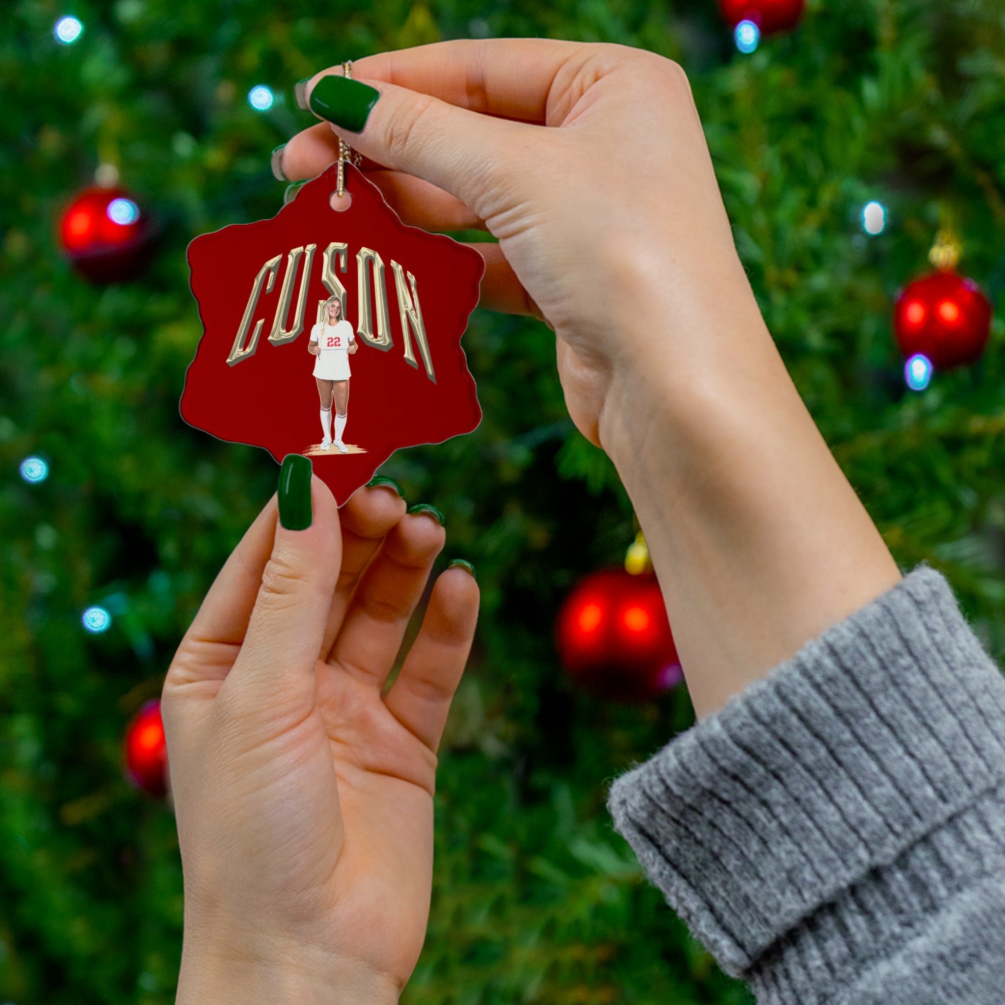 Lauren Cuson Ceramic Ornament